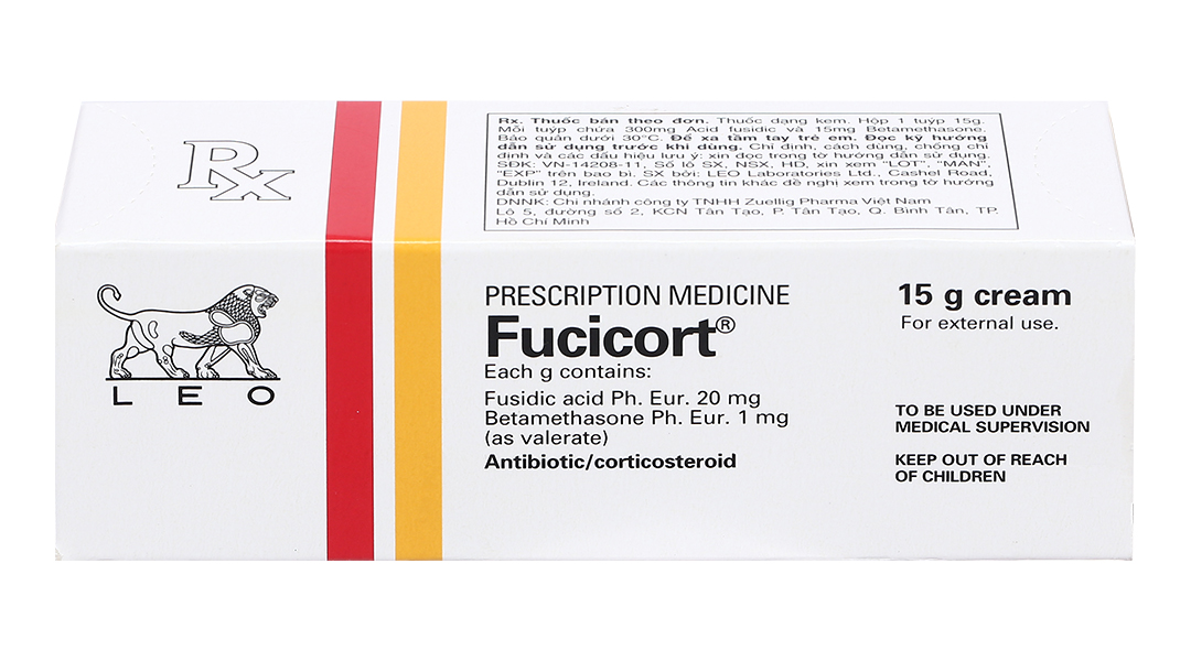 Kem bôi Fucicort trị viêm da