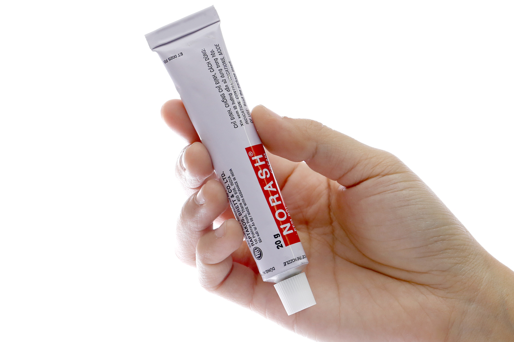 Kem bôi Norash 20g trị bỏng, viêm da