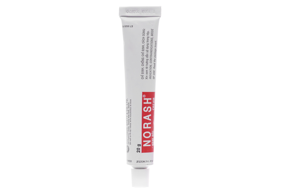 Kem bôi Norash 20g trị bỏng, viêm da