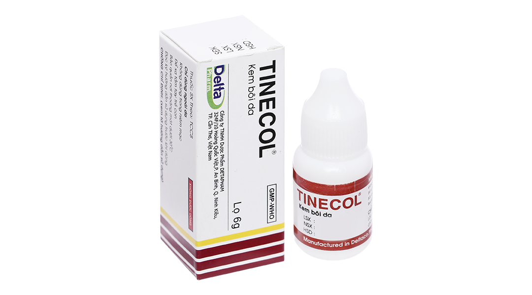 Kem bôi Tinecol trị các bệnh nấm da