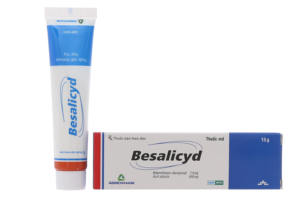 Thuốc mỡ Besalicyd trị viêm da