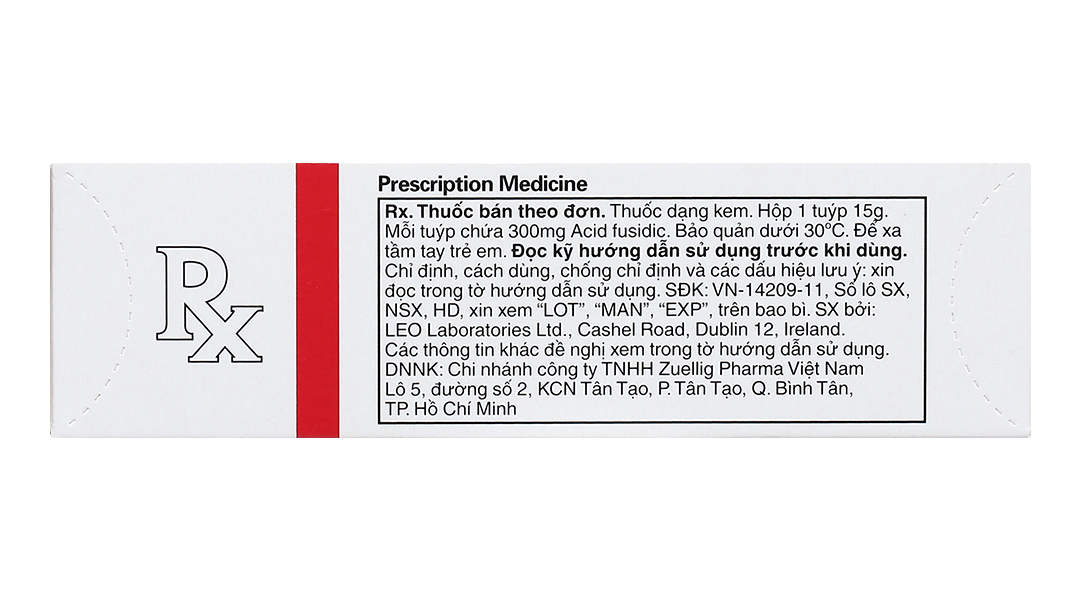 Kem bôi Fucidin 2% trị nhiễm khuẩn da
