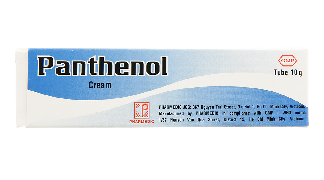 Kem bôi Panthenol Pharmedic phục hồi da bị tổn thương khi bị bỏng nhẹ