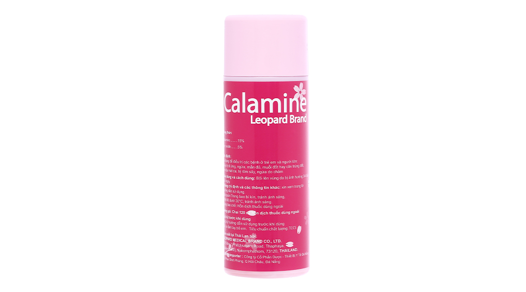 Hỗn dịch bôi da Calamine trị dị ứng, ngứa, rôm sảy
