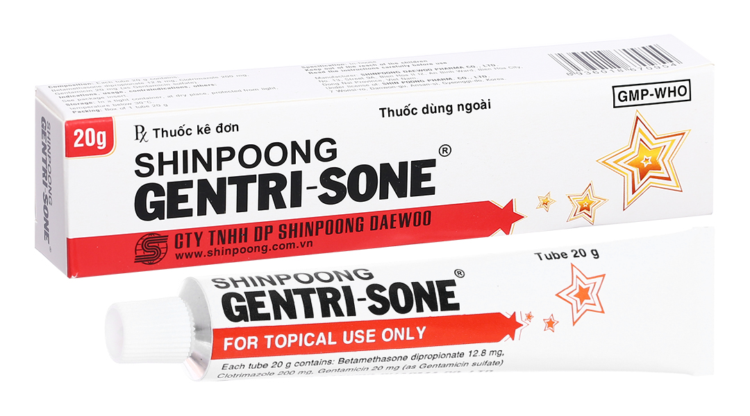 Kem bôi Shinpoong Gentri-sone trị viêm da dị ứng