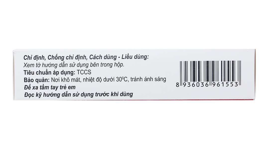 Thuốc mỡ bôi da Sovalimus 0.1% trị chàm thể tạng