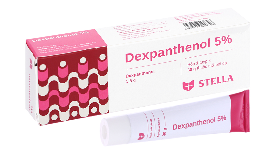 Thuốc mỡ bôi da Dexpanthenol 5%: Công dụng và cách sử dụng hiệu quả