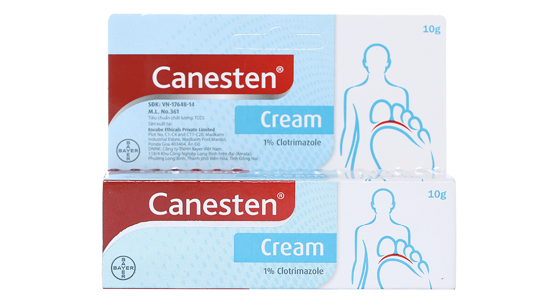 Kem bôi Canesten 1% trị nấm da