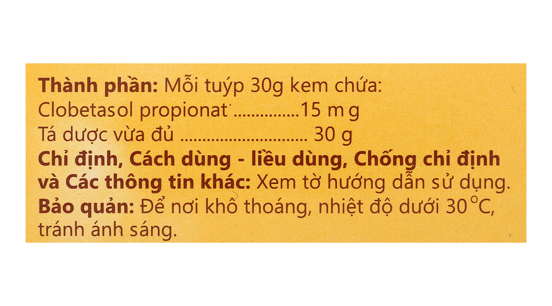 Neutasol Cream 0.05% trị chàm, vảy nến, viêm da