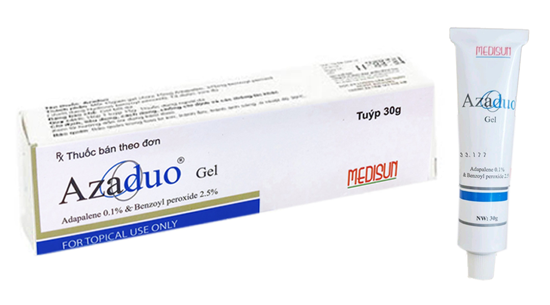 Azaduo Gel trị mụn trứng cá nhẹ đến vừa