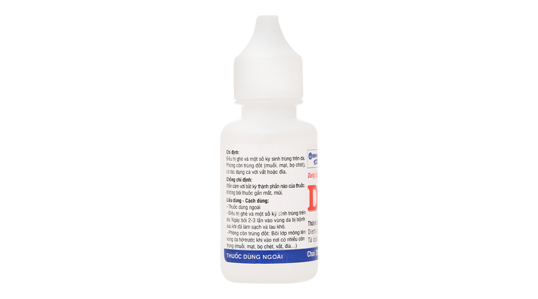 Dung dịch dùng ngoài D.E.P HDPharma trị ghẻ, phòng côn trùng đốt