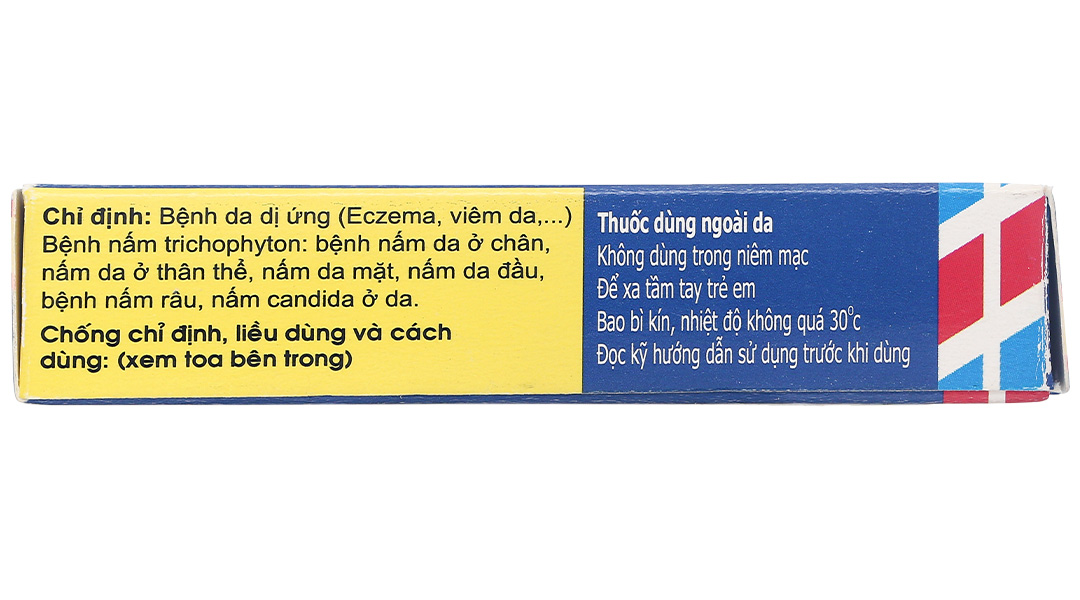 Kem bôi da Tomax Genta trị dị ứng da, nấm da