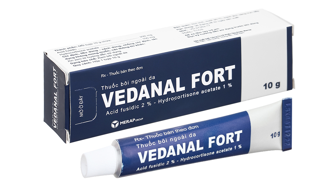 Kem bôi da Vedanal Fort trị viêm da dị ứng, viêm da tiếp xúc
