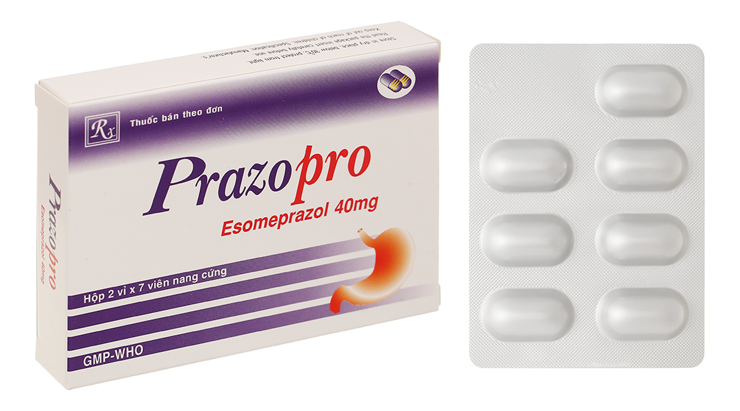 Prazopro 40mg trị trào ngược dạ dày, thực quản