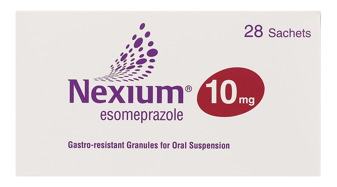 Cốm pha hỗn dịch Nexium 10mg trị trào ngược dạ dày, thực quản