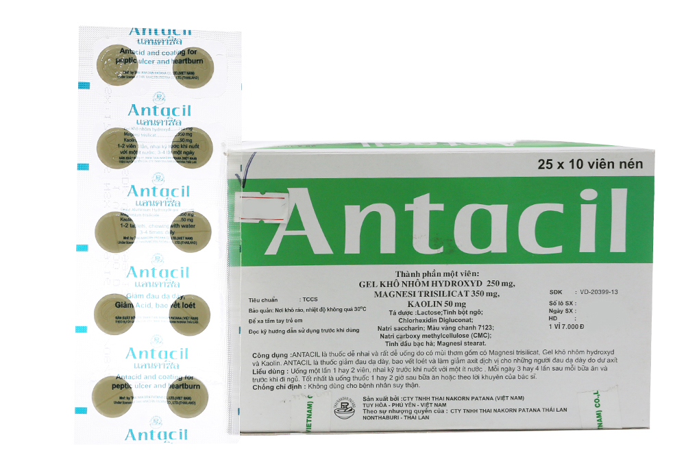 Thuốc Dạ Dày Antacid: Giải Pháp Hiệu Quả Cho Các Vấn Đề Tiêu Hóa