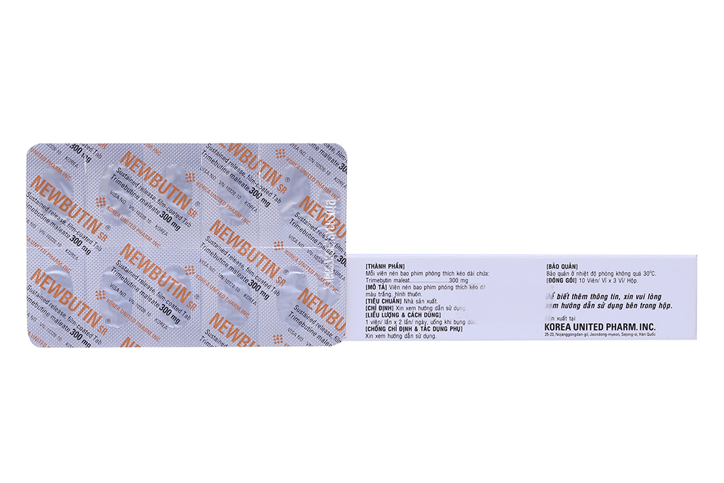 Newbutin SR 300mg trị trào ngược dạ dày, thực quản