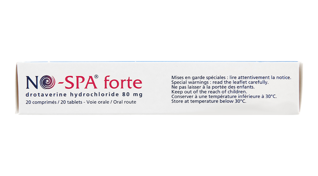 NO-SPA Forte 80mg chống co thắt cơ trơn