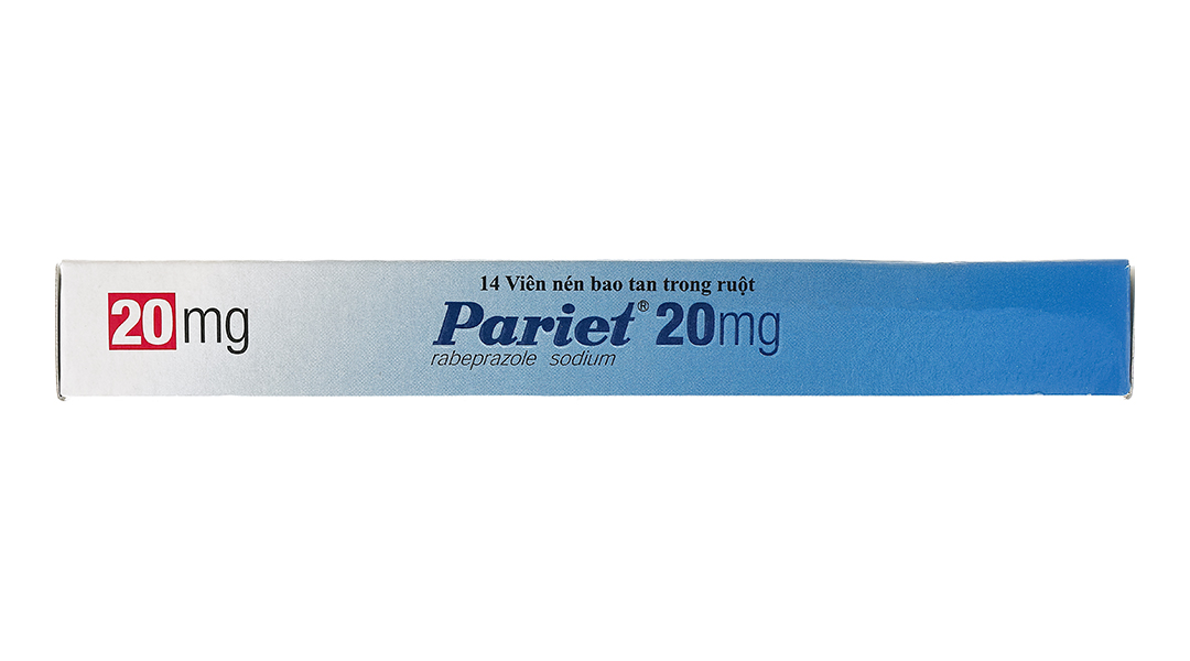 Pariet 20mg trị loét dạ dày, trào ngược dạ dày, thực quản