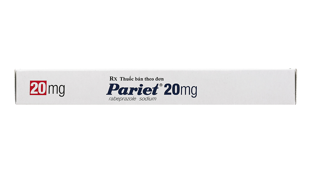 Pariet 20mg trị loét dạ dày, trào ngược dạ dày, thực quản