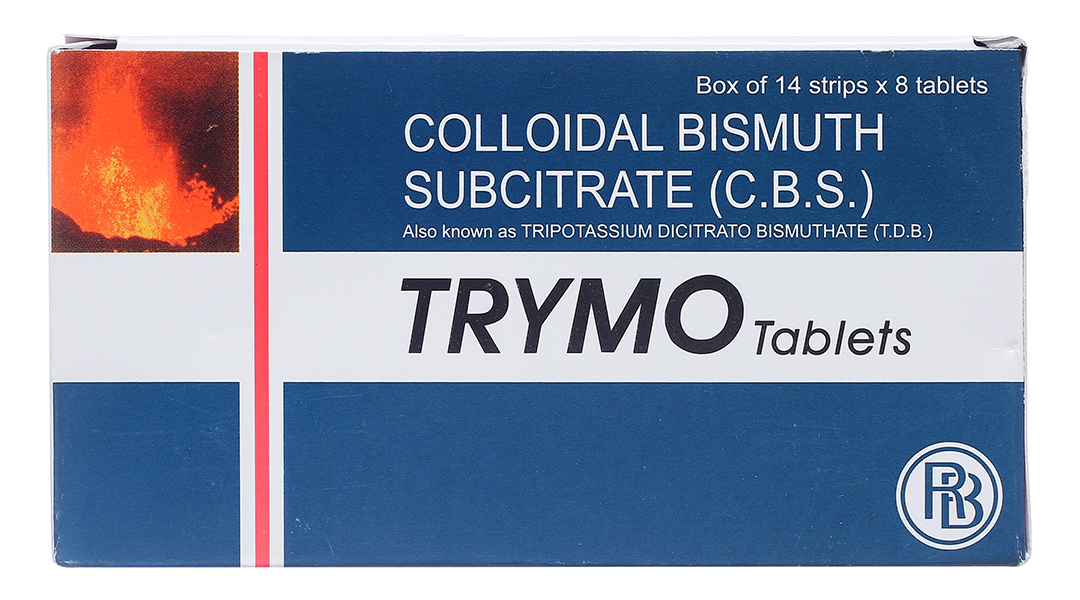 Trymo Tablets 120mg trị viêm loét dạ dày, tá tràng