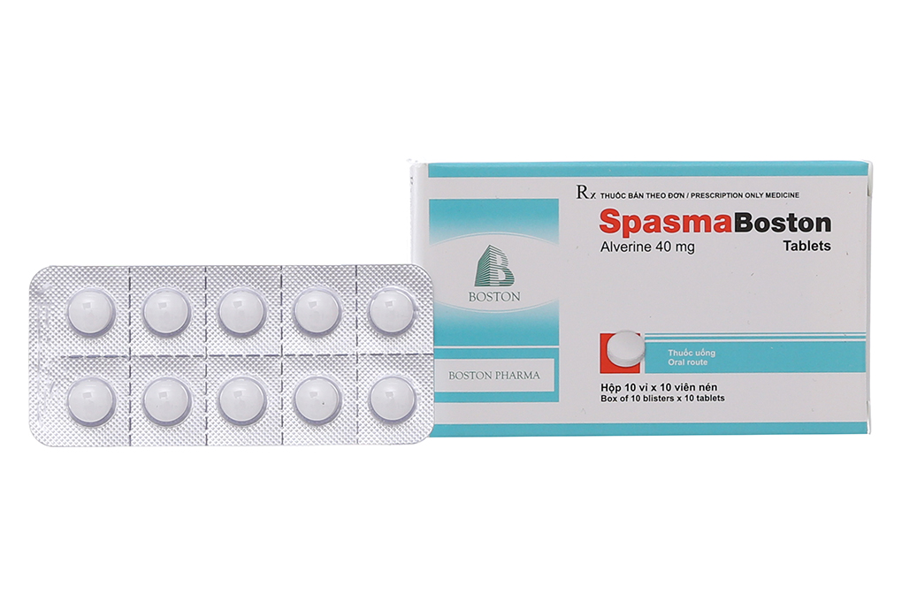 Spasma Boston 40mg chống co thắt cơ trơn