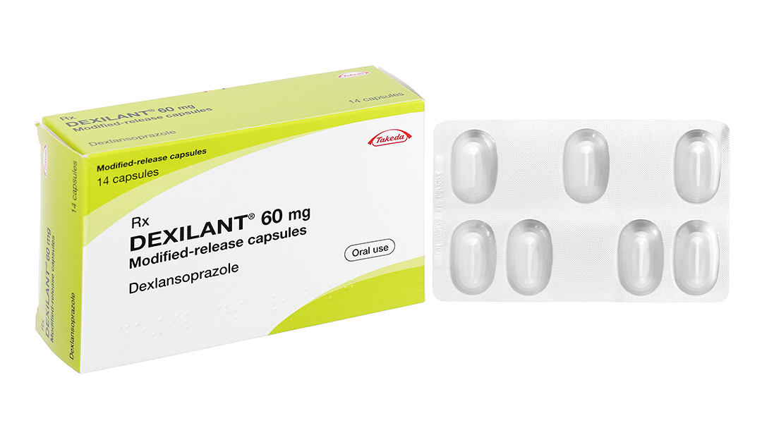 Dexilant 60mg trị trào ngược dạ dày, thực quản