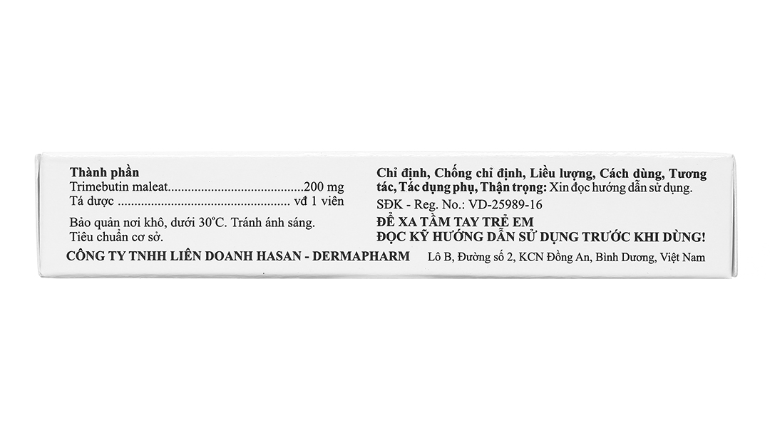 Hasanbin 200 trị rối loạn đường tiêu hóa