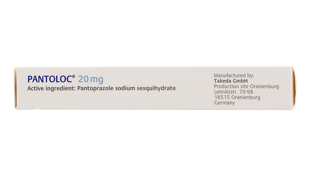 Pantoloc 20mg phòng và trị trào ngược dạ dày, thực quản