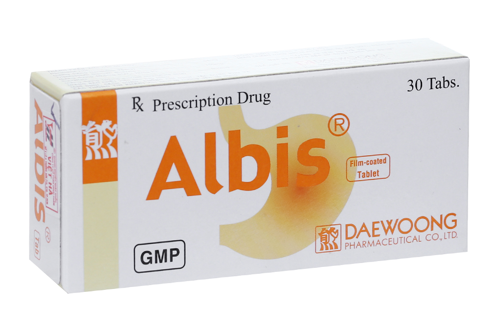 Albis trị viêm loét dạ dày, tá tràng