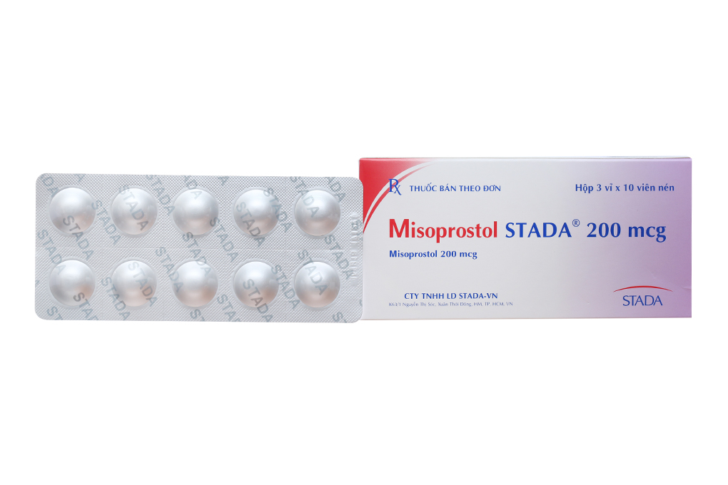 Misoprostol Stada 200mcg trị viêm loét dạ dày