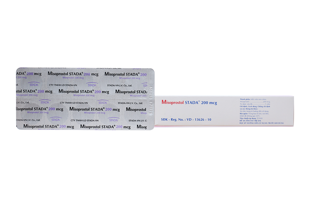 Misoprostol Stada 200mcg trị viêm loét dạ dày