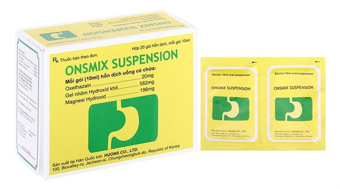 Thuốc gói trị đau dạ dày Onsmix suspesion 20 gói