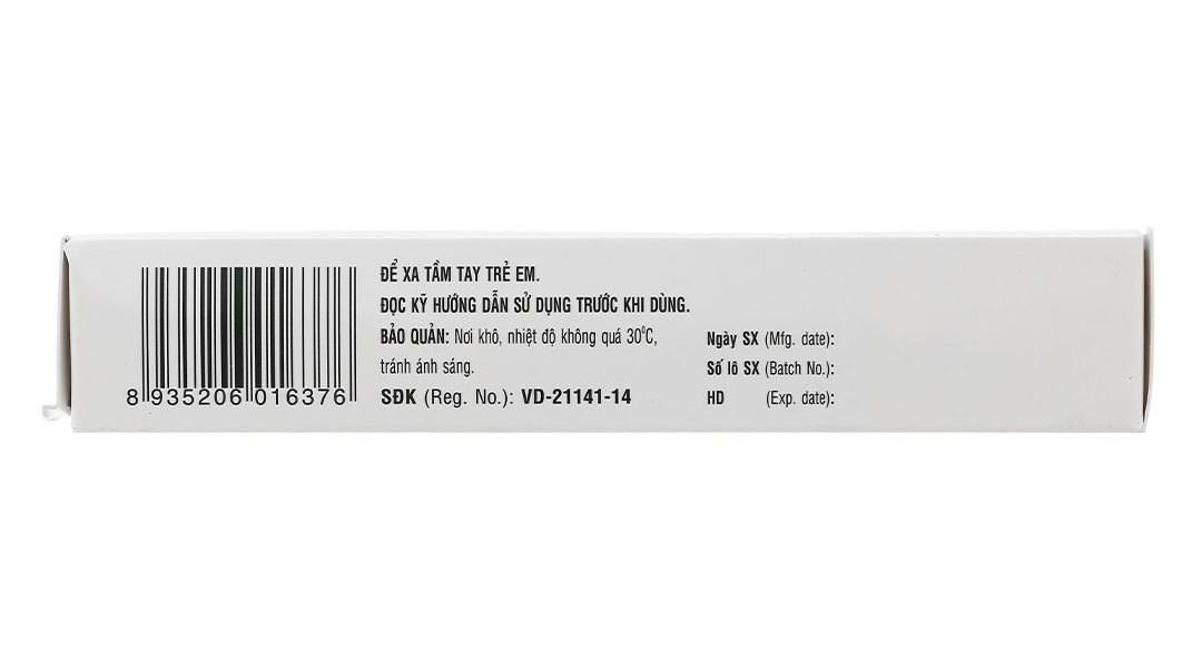 Omeprazol DHG 20mg trị trào ngược dạ dày, thực quản