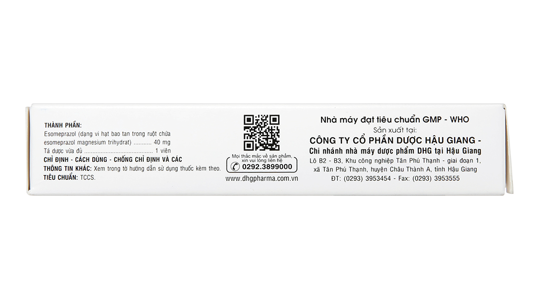 Haxium 40 trị trào ngược dạ dày, thực quản