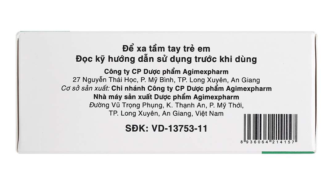 Agitritine 200mg trị đau co thắt dạ dày, hội chứng ruột kích thích