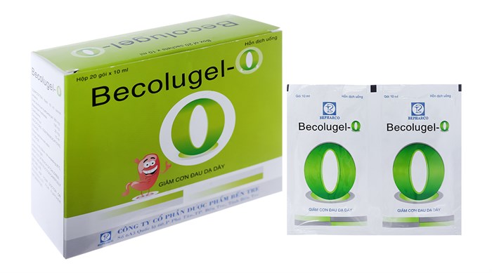 Thuốc Becolugel-O gói 10ml hộp 20 gói
