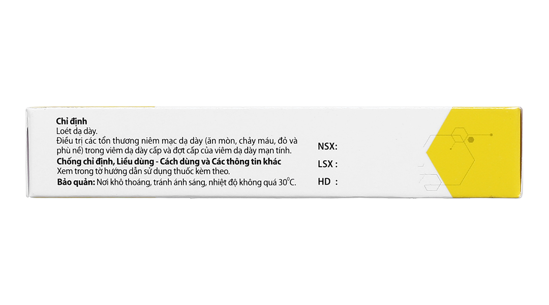 Damipid 100mg trị viêm loét dạ dày