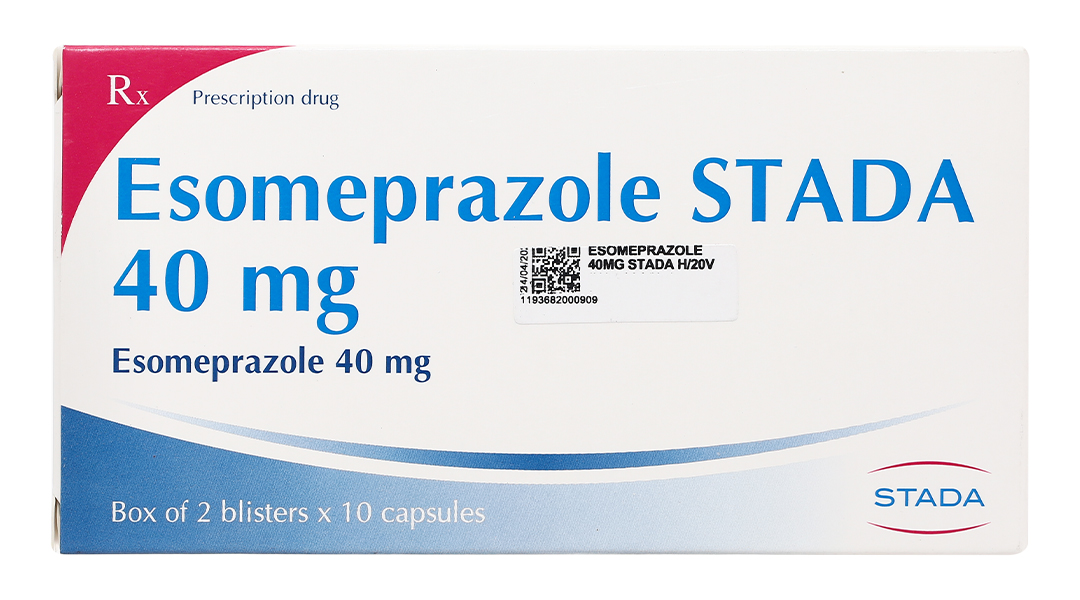 Esomeprazole Stada 40mg phòng và trị viêm loét dạ dày tá tràng