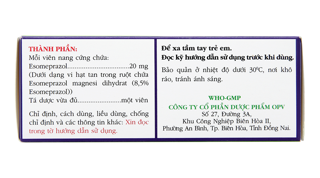 AmePrazol 20 trị viêm xước dạ dày, trào ngược dạ dày thực quản
