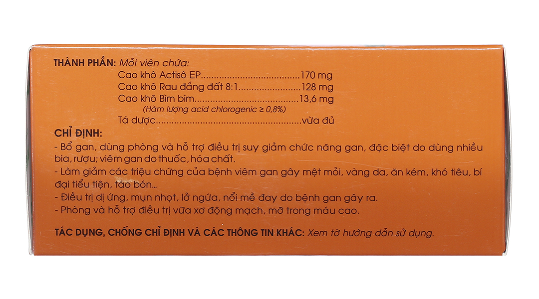 Boganic Forte hỗ trợ trị bệnh lý gan mật, mỡ máu