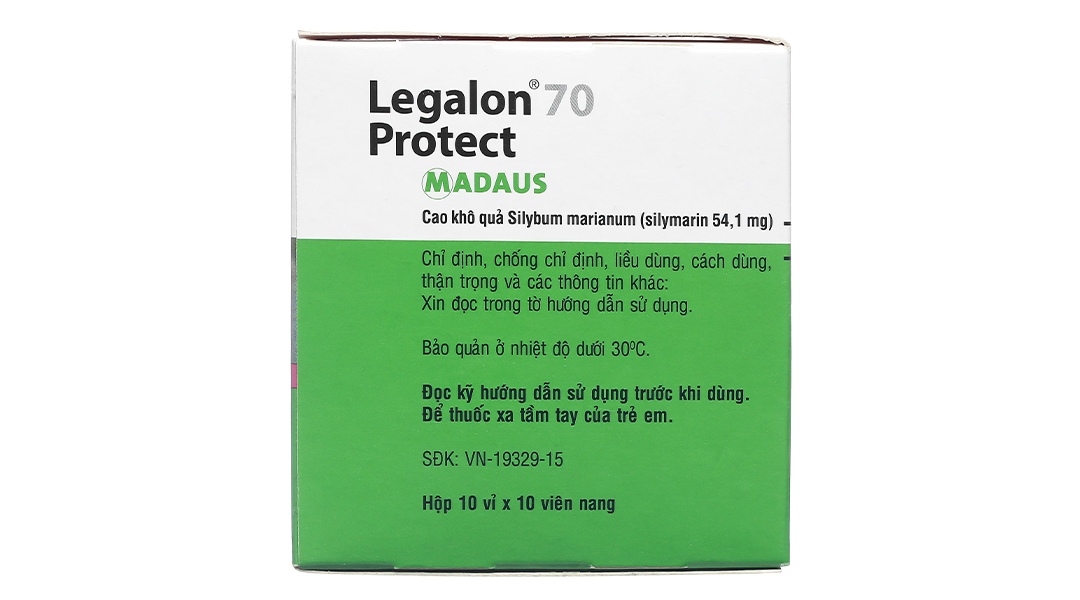 Legalon 70 Protect hỗ trợ trị bệnh viêm gan, xơ gan