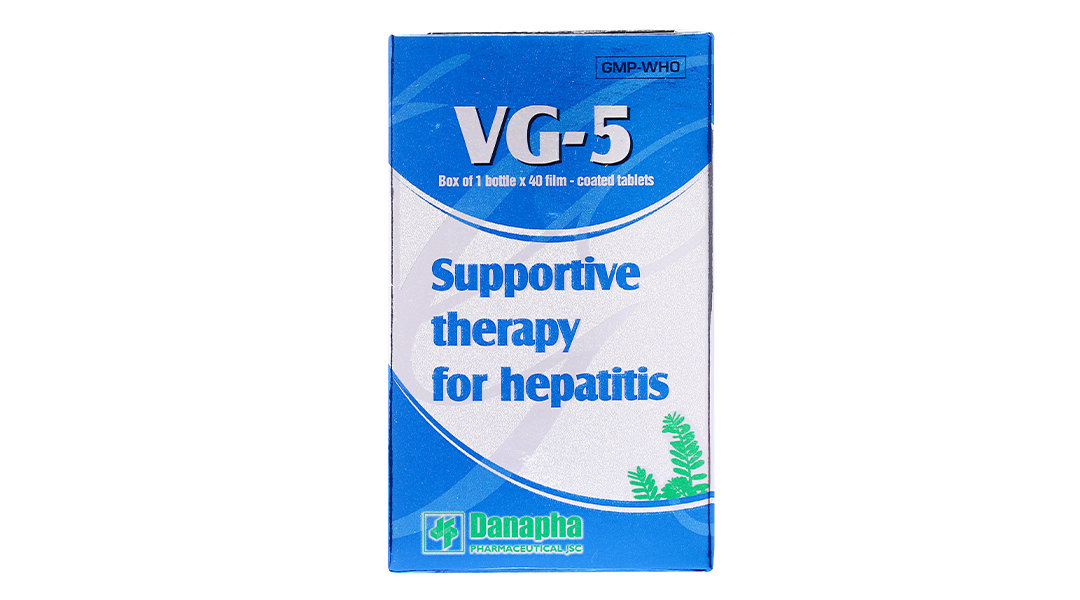 VG-5 hạ men gan, tăng cường chức năng gan, bổ gan