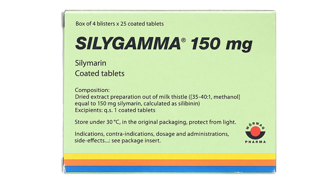 Silygamma 150mg hỗ trợ trị các bệnh lý về gan