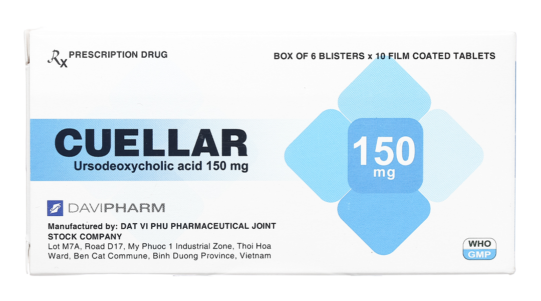 Cuellar 150mg trị sỏi mật