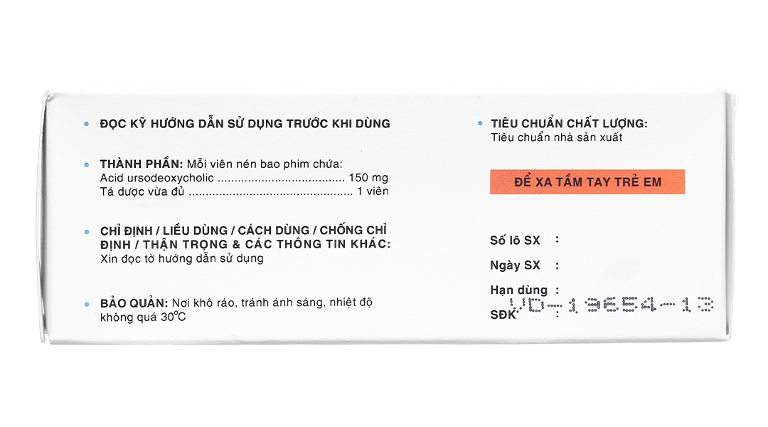 Cuellar 150mg trị sỏi mật