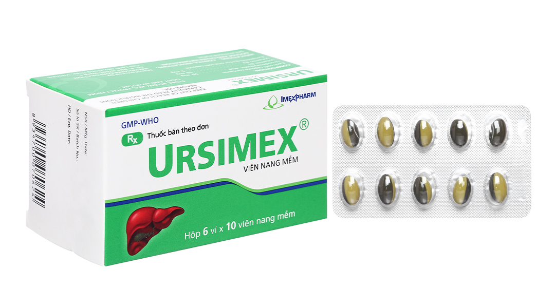 Ursimex hỗ trợ cải thiện chức năng gan