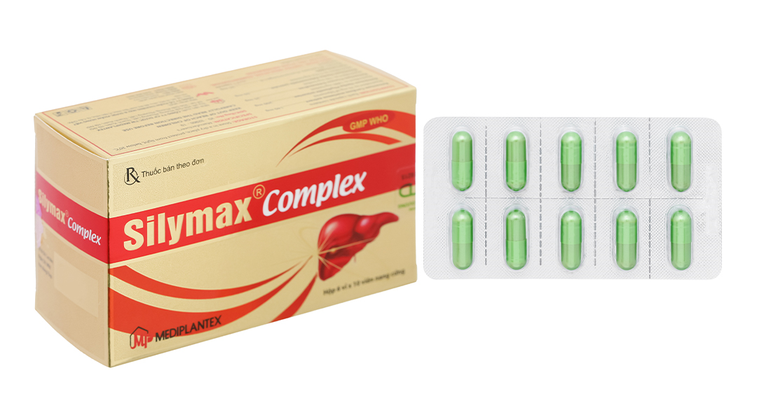 Silymax Complex trị viêm gan do virus, xơ gan, gan nhiễm mỡ