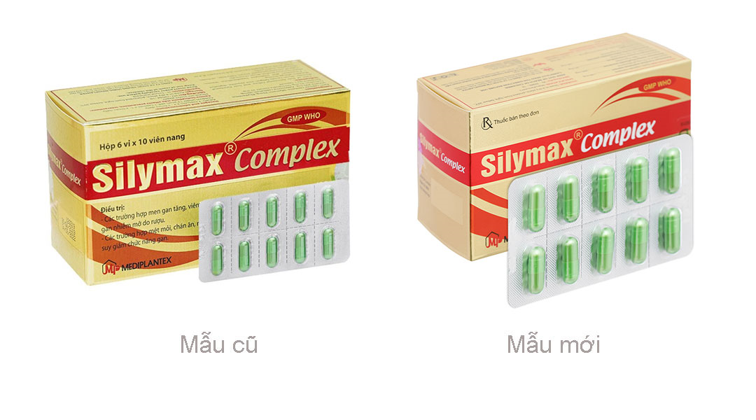 Silymax Complex trị viêm gan do virus, xơ gan, gan nhiễm mỡ