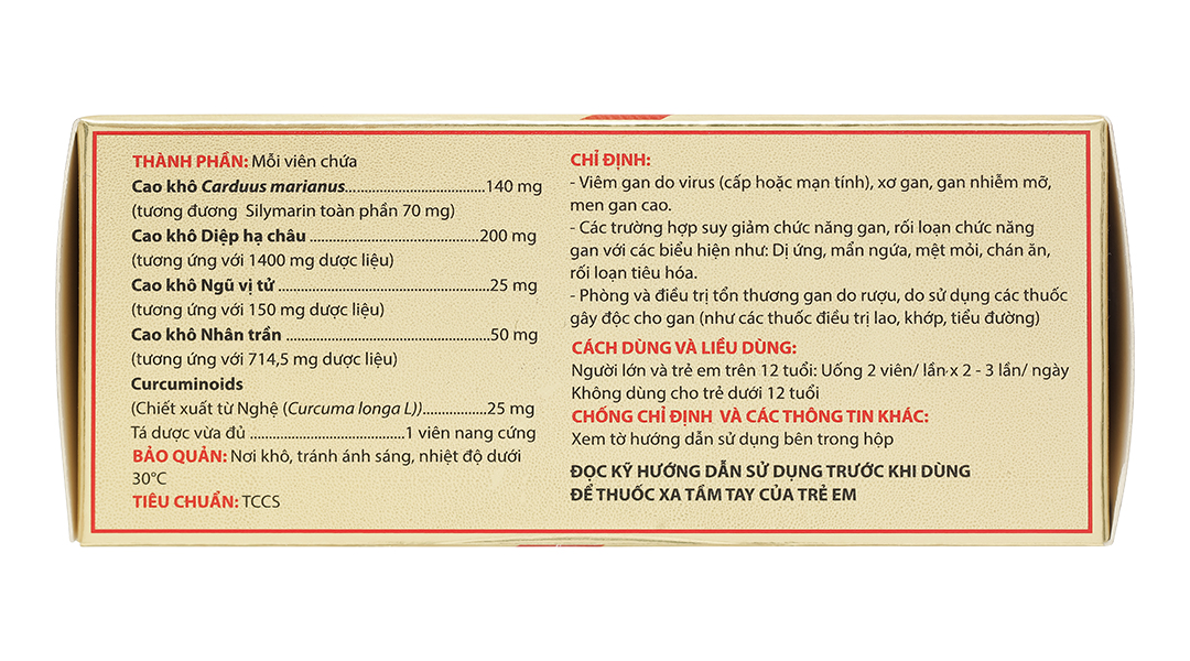Silymax Complex trị viêm gan do virus, xơ gan, gan nhiễm mỡ
